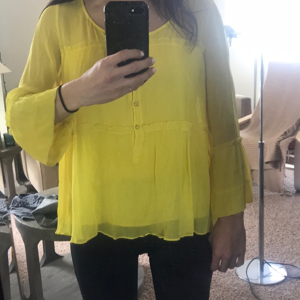 Gorgeous Diane Von Furstenberg Summer Blouse sz4